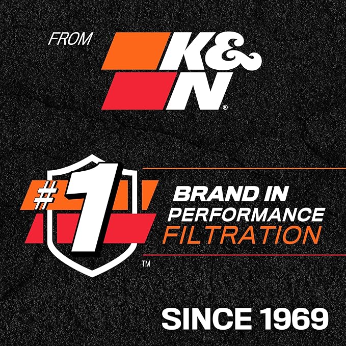 K&N Engine Air Filter: Extended Life 24, 000 Mile Replacement Air Filter: - Image 7