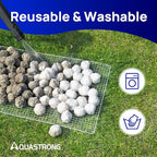 AQUASTRONG Pool Filter Balls for Sand Filters, 4.6 lbs Reusable Pool Sand - Image 5