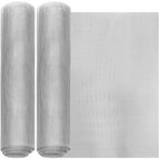 SATINIOR 2 Packs 11.8 x 39.3 Inch 304 Stainless Steel Woven Wire Mesh Fine by SATINIOR