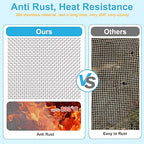 32 Pcs 13x9 20 Mesh 304 Stainless Steel Wire Mesh Sheet, Rustproof Metal Mesh - Image 5