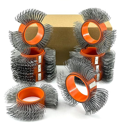 10PCS, Abrasive Carbon Steel Belt/Replacement Coarse Wire Wheel/Rust by Unknown
