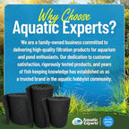 Aquatic Experts Classic Koi Pond Filter Pad COARSE – Black Bulk Roll Pond - Image 8