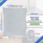 Bagean Stove Hood Vent Filter 11.8" x 14.3" BPS1FA30 - Image 3