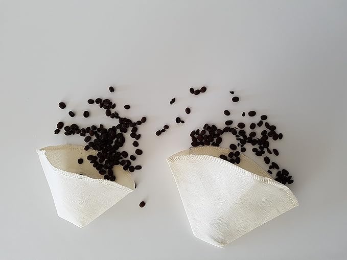 Cloth Reusable Cone Coffee Filter - Image 4