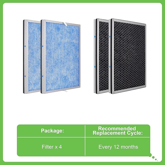 Hichoryer【Upgraded】MSA3 Air Purifier Replacement Filter, Compatible - Image 5
