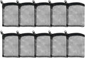 AQUANEAT 10pcs Aquarium Filter Media Bags, Fish Tank Coarse Mesh Bags by Aquaneat