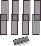 8 Pack Strong Magnetic Floor Vent Cover by YSSHUI