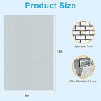 32 Pcs 13x9 20 Mesh 304 Stainless Steel Wire Mesh Sheet, Rustproof Metal Mesh - Image 4