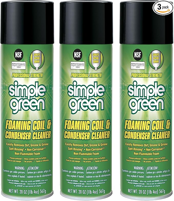 Simple Green Foaming Coil Cleaner 20oz Aerosol by SimpleGreen