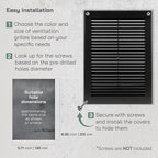 Vent Systems 5.5" x 8" Inch - Image 4
