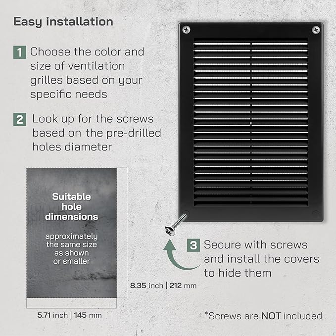 Vent Systems 5.5" x 8" Inch - Image 4
