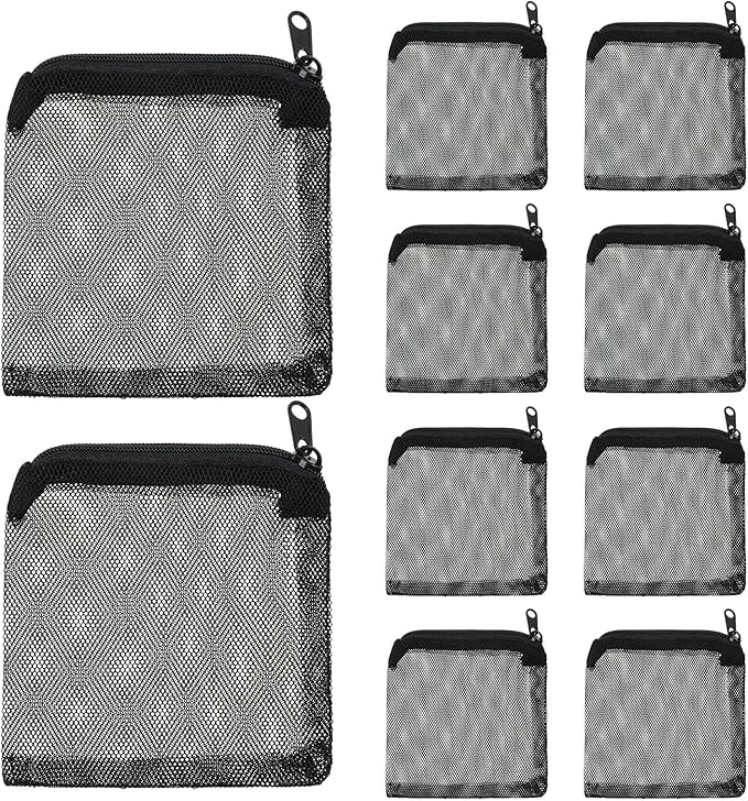 10Pcs Media Bags for Aquarium Fine Mesh Bag 4" x 4" by Unknown