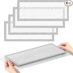 4 PCS White Magnetic Vent Covers -5"x11" Magnetic Air Vent Screen by Unknown