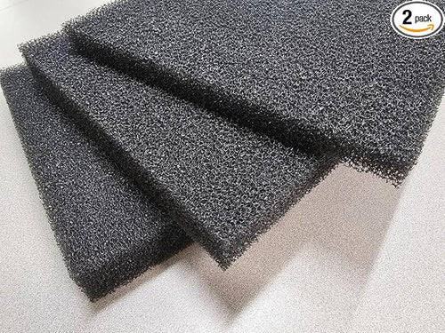 10 ppi Reticulated Sponge Black Regicell Automotive Air Filter, Noise by Unknown