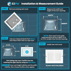 EZ-FLO 8 x 6 Inch Air Vent Cover - Image 3
