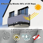 Privacy Screen Protector 2.6' x 3.3' Privacy Protection Weatherproof Privacy - Image 4