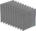 PATIKIL 120mm Filter Foam Sponges, 10 Pack Sponge Sheet Replacement Media Pad by PATIKIL