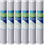 Standard Whole House Coconut Shell Carbon Block 5 Micron Water Filter 20” x by Ronaqua