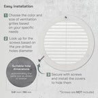 Vent Systems 6" Inch - Image 4