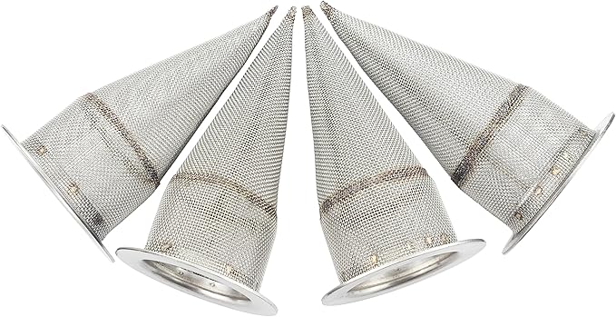 4 PCS-Cone-Type Stainless Steel Spark Arrestor 1.625” fit Honda CRF230 CRF250L by RGHOMEANDYARD