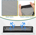 Zonon 12 Pcs 4 x 12 Inch Floor Register Cover Trap Vent Screen - Image 2