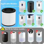 2-Pack B-D02L M05 Replacement Filter, Compatible - Image 2