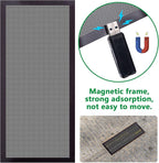 DECOHS 8 Pack Floor Register Screen Vent Mesh, 4 x 10 Inch Plastic Rectangle - Image 3
