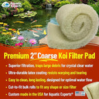 Aquatic Experts Cream COARSE Pond Filter Pad - Image 2