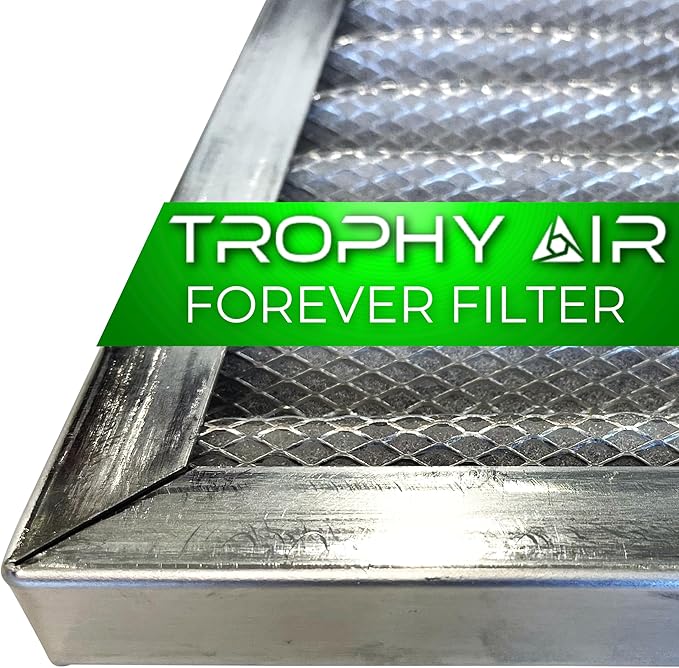 | Merv 8 | Washable Furnace Filter | Lifetime HVAC & Furnace Air Filter | by TrophyAir
