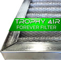24x24x1 | Trophy Air | Merv 8 | Washable Furnace Filter | Lifetime HVAC & by TrophyAir