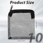 10PCS Aquarium Filter Media Bags, 3x4 Inch Fish Tank Media Mesh Filter Bags - Image 2