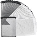 Grevosea 20 Pcs Aquarium Filter Media Bags, Fish Tank Coarse Mesh Bags 5.91 x by Unknown