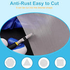 4 Pcs 13x9 120 Mesh 304 Stainless Steel Wire Mesh Sheet, Rustproof Metal Mesh - Image 2
