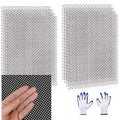 8 Pcs 13x9 5 Mesh 304 Stainless Steel Wire Mesh Sheet, Rustproof Metal Mesh by Unknown
