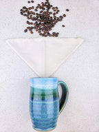 Pour Over Reusable Cloth Coffee Filter - Image 7